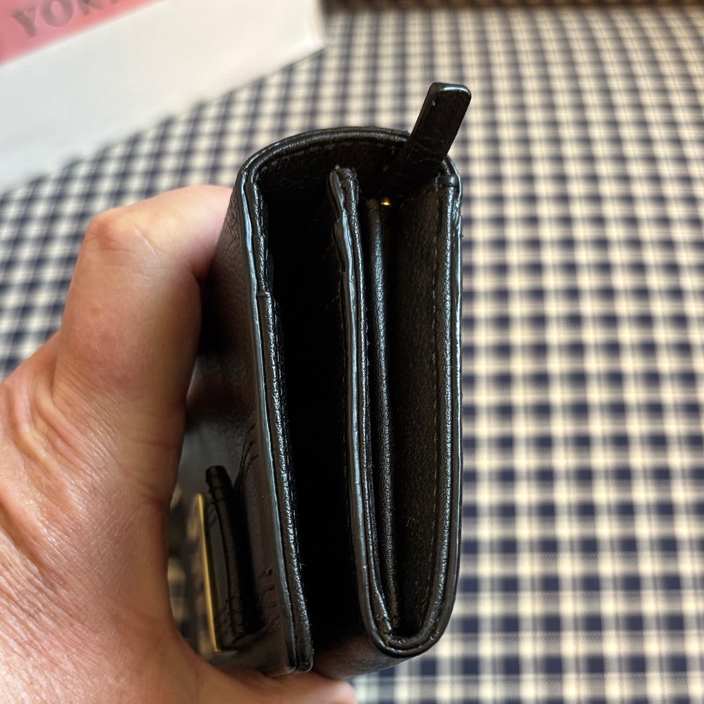Kate Spade Black Leather Wallet - Picture 4 of 10